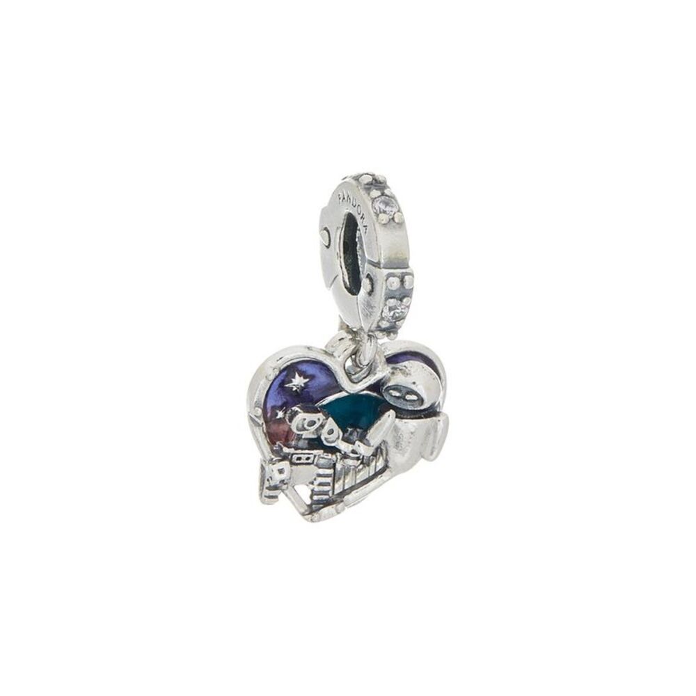 Disney Pixar Wall-E & Eve Glow-In-The-Dark Dangle